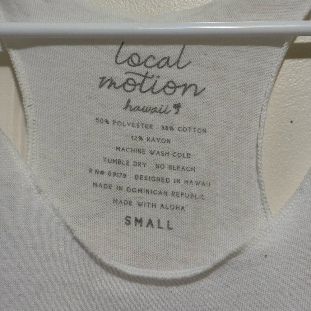 Local Motion Aloha Tank Top - Picture 3 of 3